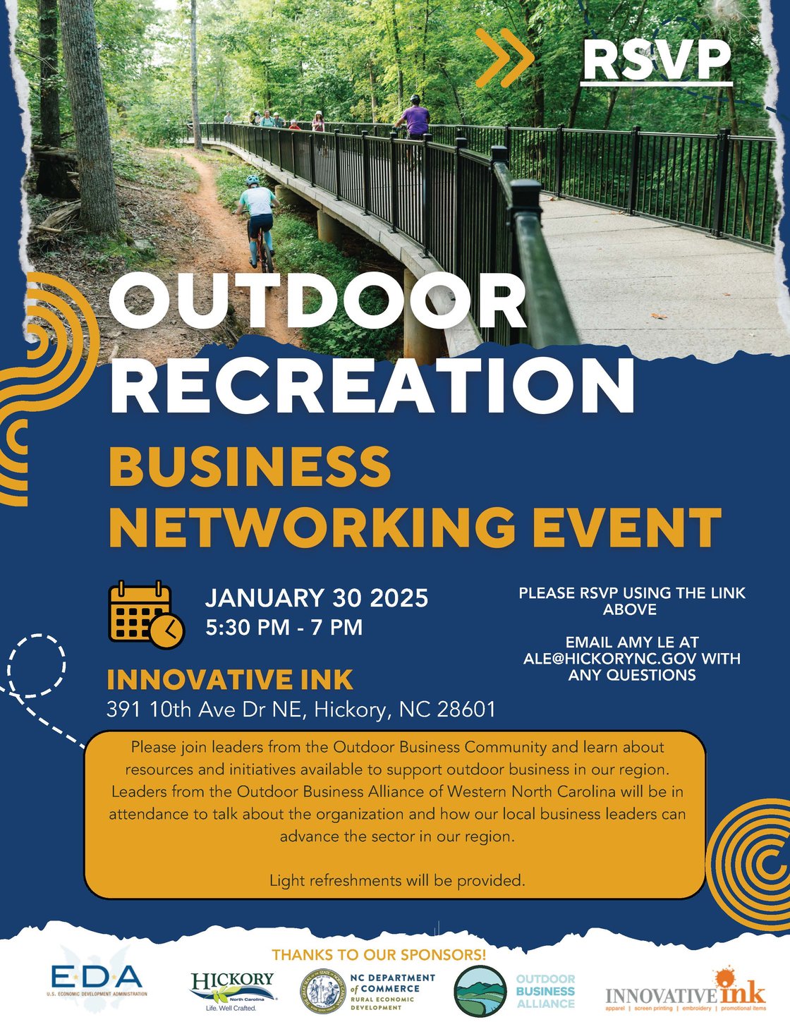Outdoor Networking Event (8.5x11in)