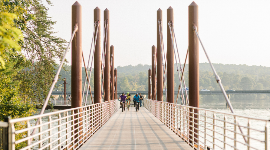 Riverwalk bridge