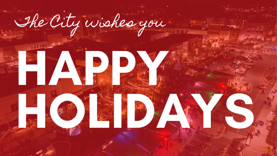 The City wishes you