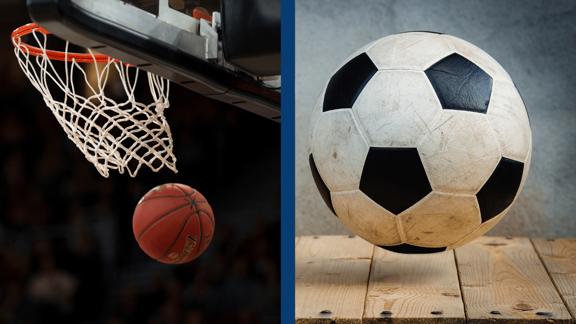 basketball soccer