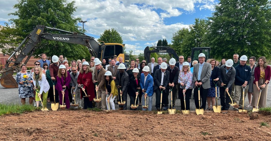 convention center groundbreaking 5-1-23